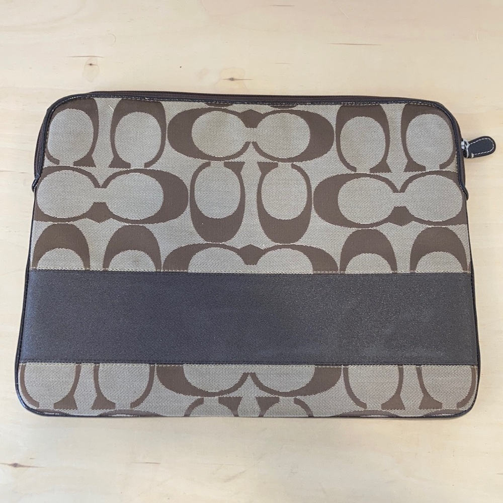 Coach 13 inch laptop case - Picture 1 of 3